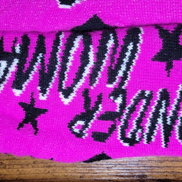 Wonder Woman Hot Pink Slipper Sock Booties OS Fits Most - Picture 6 of 6